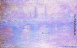 Waterloo-Brücke, Nebel Waterloo-Brücke, Nebel