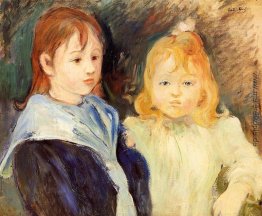 Portrait von zwei Kindern Portrait von zwei Kindern