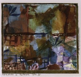 Fenster und Palmen Fenster und Palmen