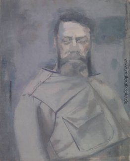 Self-Portrait in grauen T-Shirt Self-Portrait in grauen T-Shirt