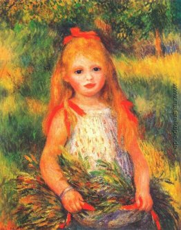 Mädchen mit Blumen Mädchen mit Blumen