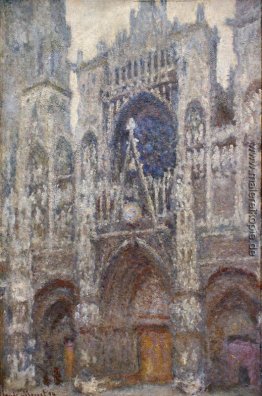 Rouen-Kathedrale, Grau Wetter Rouen-Kathedrale, Grau Wetter