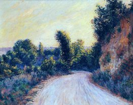 Straße in der Nähe von Giverny Straße in der Nähe von Giverny