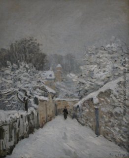 Schnee in Louveciennes Schnee in Louveciennes