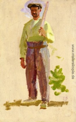 Weinleser in einem Cap Weinleser in einem Cap