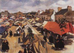 Der Markt in Pont L`Abbe Der Markt in Pont L`Abbe