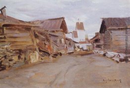 Dorf im Norden Russlands Dorf im Norden Russlands