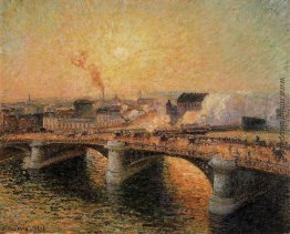 Der Pont Boieldieu, Rouen, Sunset Der Pont Boieldieu, Rouen, Sunset