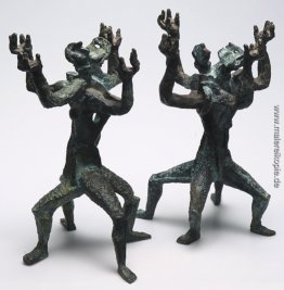 Paar Kandelaber Paar Kandelaber