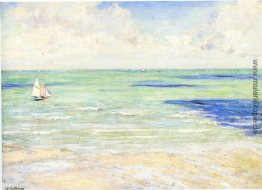 Meerlandschaft, Regatta in Villers Meerlandschaft, Regatta in Villers