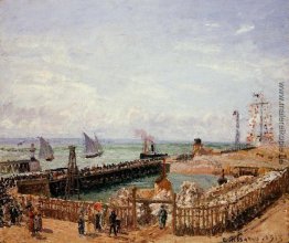 Der Bootssteg, Le Havre, Flut, Morning Sun Der Bootssteg, Le Havre, Flut, Morning Sun