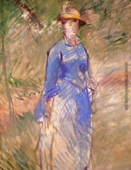 Junge Frau im Garten Junge Frau im Garten