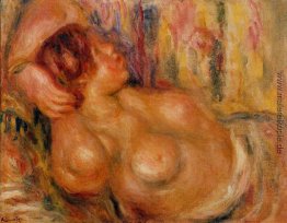 Frau auf der Brust Frau auf der Brust