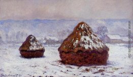 Grainstacks, Schnee-Effekt Grainstacks, Schnee-Effekt