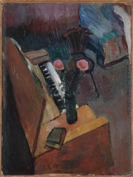 Innenraum mit Harmonium Innenraum mit Harmonium