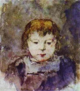 Porträt von Gaugin Tochter Aline Porträt von Gaugin Tochter Aline