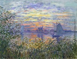 Sonnenuntergang auf dem Siene Sonnenuntergang auf dem Siene