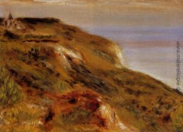 Die Varangeville Kirche und die Cliffs Die Varangeville Kirche und die Cliffs