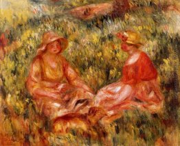 Zwei Frauen im Gras Zwei Frauen im Gras