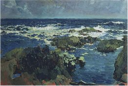 Meer und Felsen in San Esteban, Asturias Meer und Felsen in San Esteban, Asturias