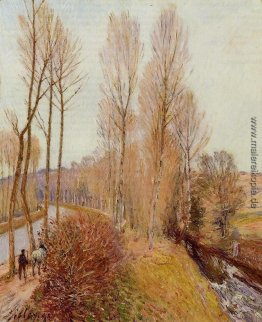 Weg entlang des Loing Canal Weg entlang des Loing Canal