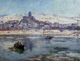 Vetheuil im Winter Vetheuil im Winter