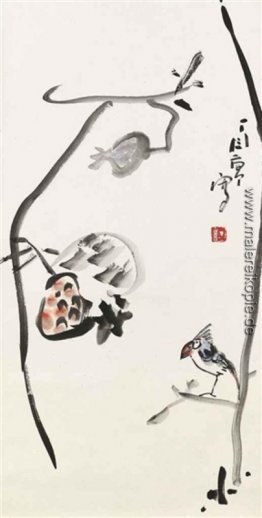 Vogel-und Granatapfel Vogel-und Granatapfel