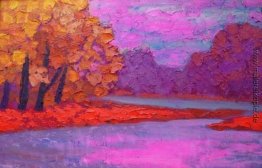 Nightfall an der Donau-Küste Nightfall an der Donau-Küste