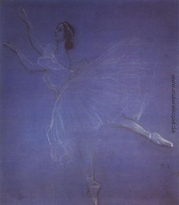 Anna Pavlova in der Ballett Sylphyde Anna Pavlova in der Ballett Sylphyde