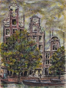 Blick vom Hotelfenster, Prinsenstraat Amsterdam, Holland Blick vom Hotelfenster, Prinsenstraat Amsterdam, Holland