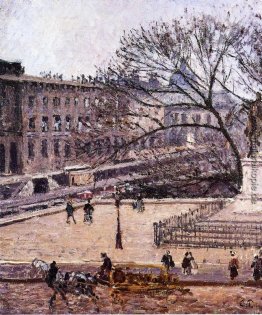 Das Finanzministerium und die Akademie, Graues Wetter Das Finanzministerium und die Akademie, Graues Wetter