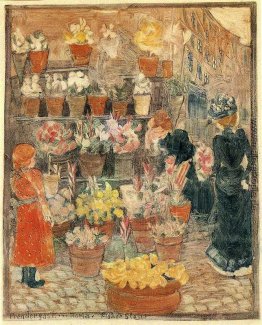 Roma Flower Stall (auch bekannt als Flower Stall oder römischen Roma Flower Stall (auch bekannt als Flower Stall oder römischen