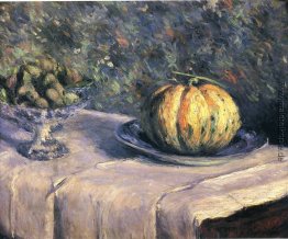 Melone und Frucht-Schale mit Feigen Melone und Frucht-Schale mit Feigen