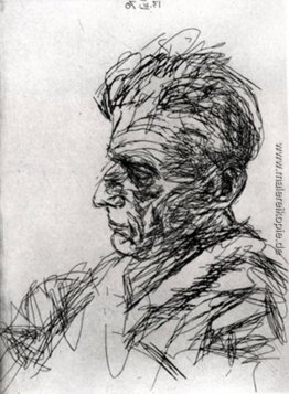 Samuel Beckett im Profil Samuel Beckett im Profil