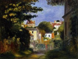 Haus und Abbildung unter den Bäumen Haus und Abbildung unter den Bäumen