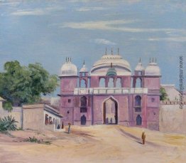 Tor der Rajah-Palast, Benares, Indien Tor der Rajah-Palast, Benares, Indien
