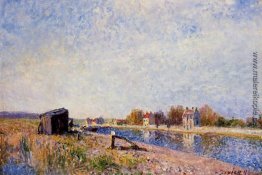 Der Loing in Saint Mammes Der Loing in Saint Mammes