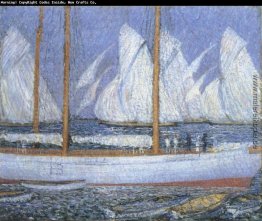 Eine Prozession von Yachten Eine Prozession von Yachten