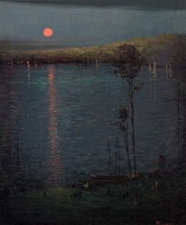 Mond auf dem See Mond auf dem See