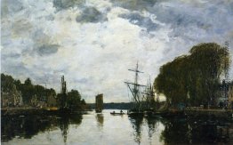 Der Hafen von Landerneau - Finistere Der Hafen von Landerneau - Finistere
