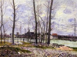 Flood bei Moret auf Loing Flood bei Moret auf Loing