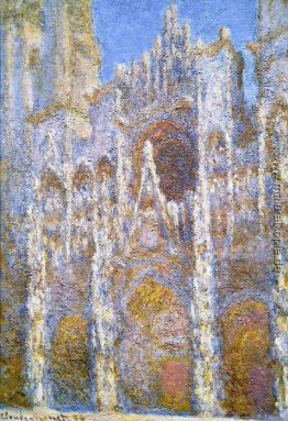 Rouen-Kathedrale, Sonnenlicht Wirkung Rouen-Kathedrale, Sonnenlicht Wirkung