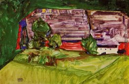 Bauer Homestead in einer Landschaft Bauer Homestead in einer Landschaft