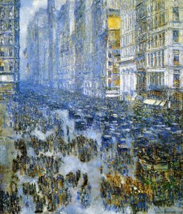 Fifth Avenue in Winter- Fifth Avenue in Winter-