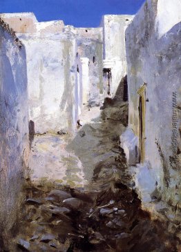 Eine Straße in Algier Eine Straße in Algier