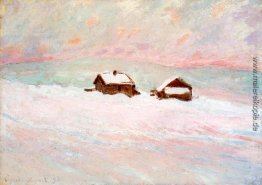 Häuser im Schnee, Norwegen Häuser im Schnee, Norwegen