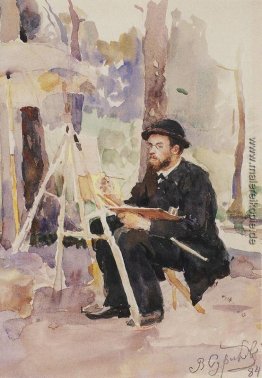 Portrait I. S. Ostroukhov Portrait I. S. Ostroukhov