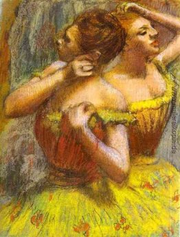 Zwei Tänzer (Pastell auf Papier) Zwei Tänzer (Pastell auf Papier)