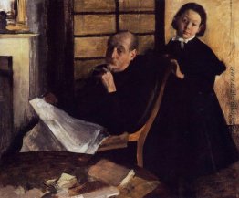 Henri De Gas und seine Nichte, Lucie Degas Henri De Gas und seine Nichte, Lucie Degas