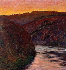 Tal der Creuse, Sunset Tal der Creuse, Sunset